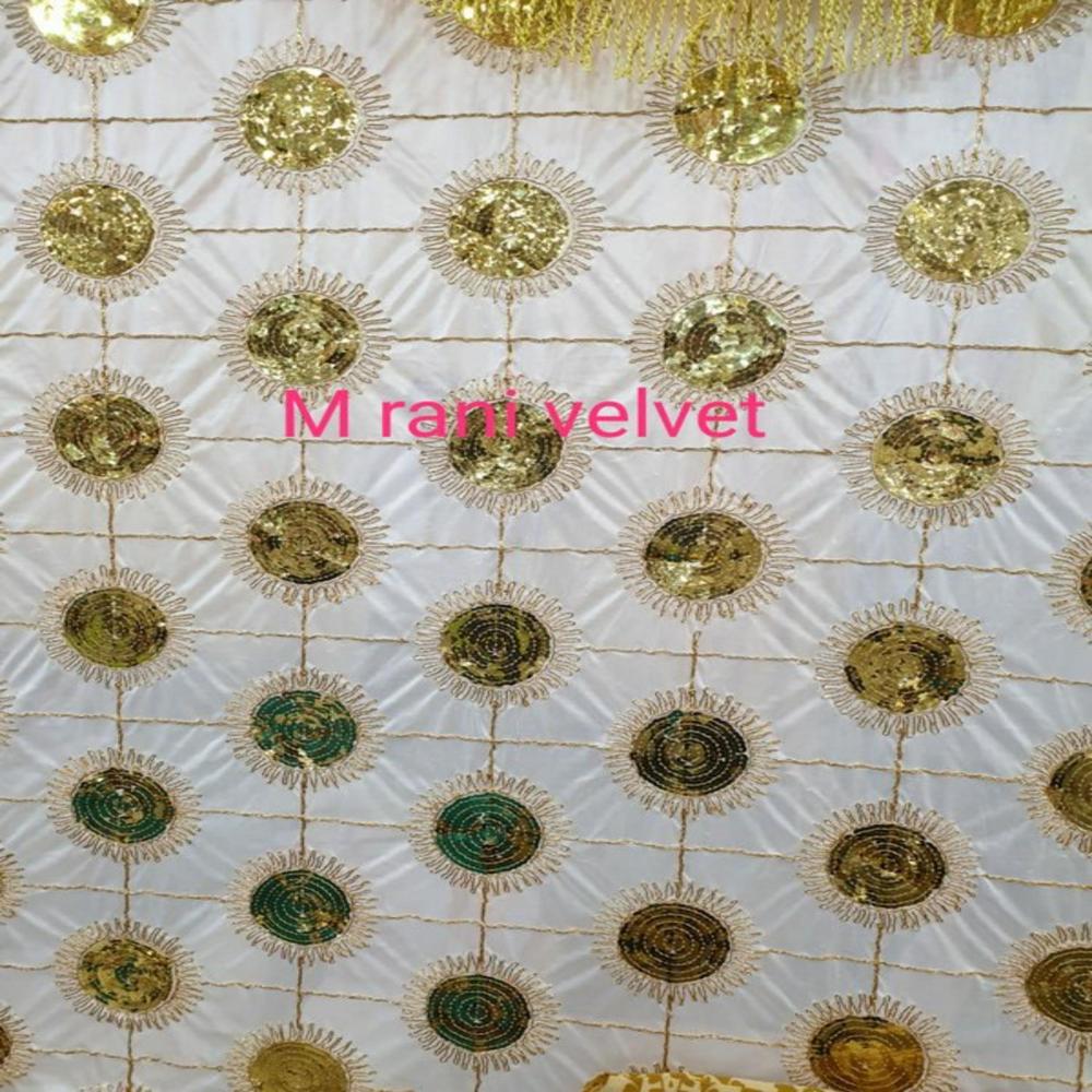 Premium Lycra Embroidery for Tent and Event Decoration