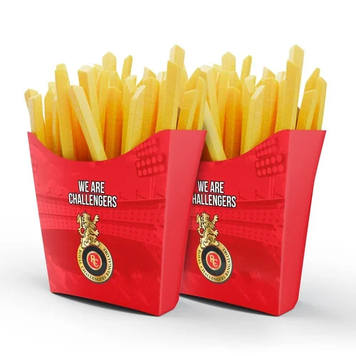 French Fries Boxes - Material: Kraft Paper