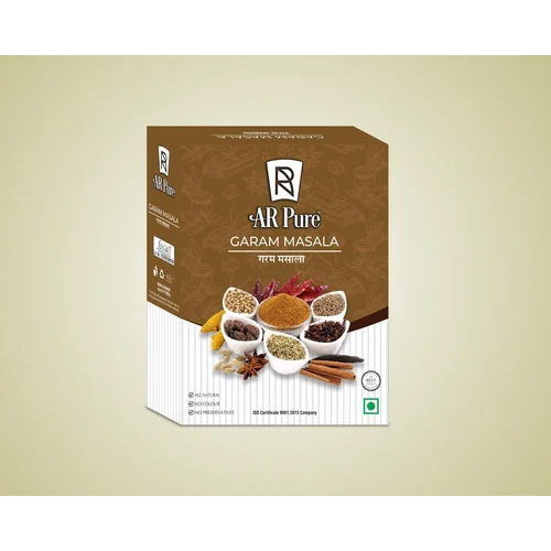 Masala Boxes - 200gsm Paper, 112*34*160mm Size | Ideal For Industrial Masala Packaging, 12000 Count