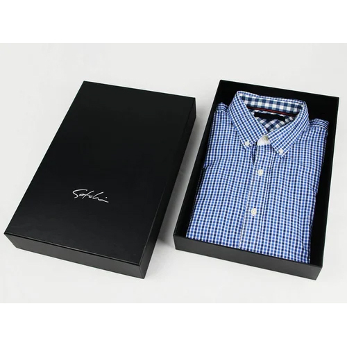 Shirt Packaging Boxes - Paper Board, Different Shape Design - Eco-friendly Brown Color For Clothing Package