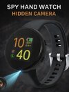 Spy Watch Camera - Color: Black