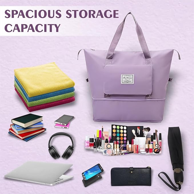 Foldable Vanity Traveling Bag