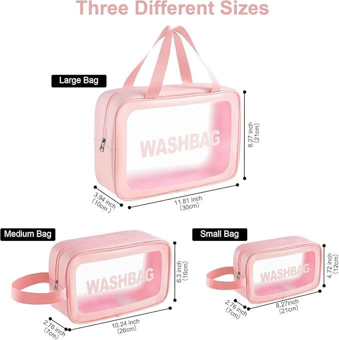 Cosmetic Wash Bag Set
