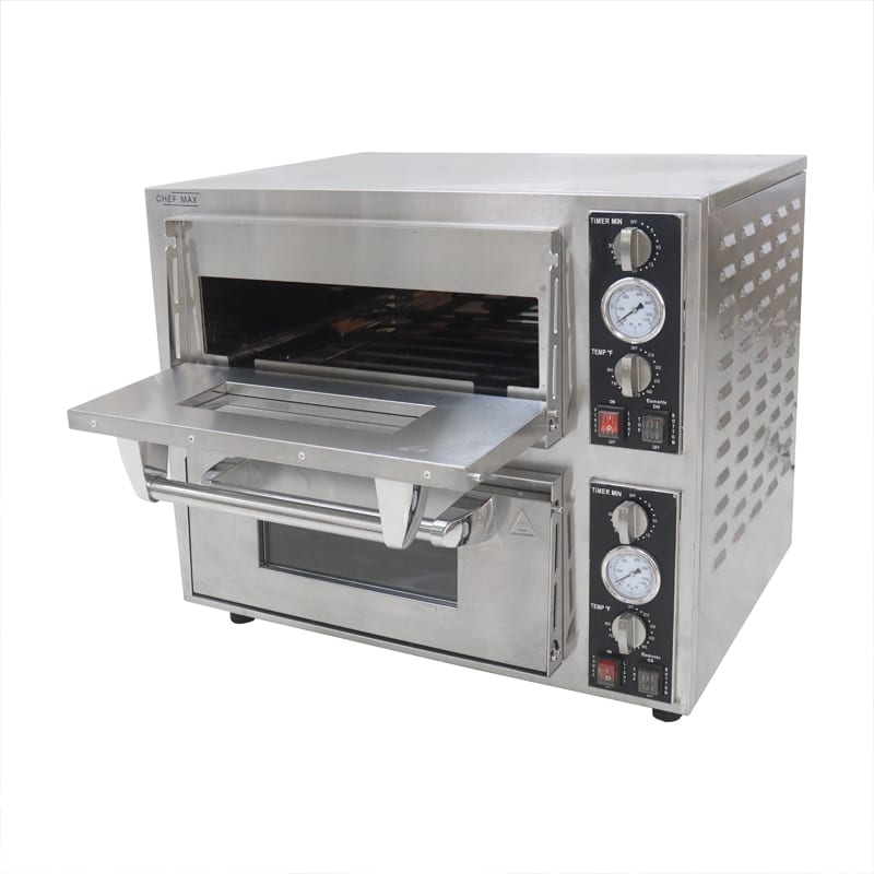 Double Deck Pizza Oven - Material: Stainless Steel