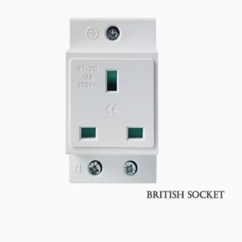 Uk & Newzeland Universal Socket - Color: White