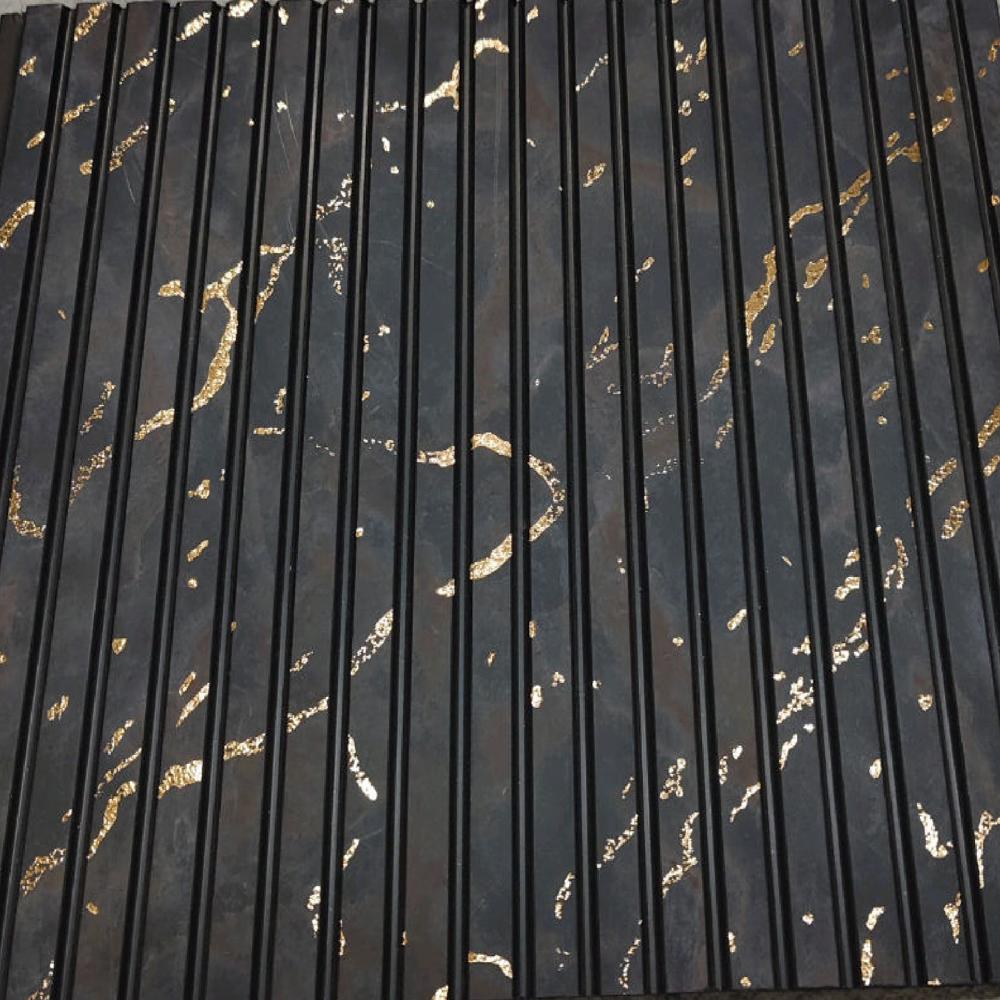 Charcoal Louver Wall Panel - Color: Black