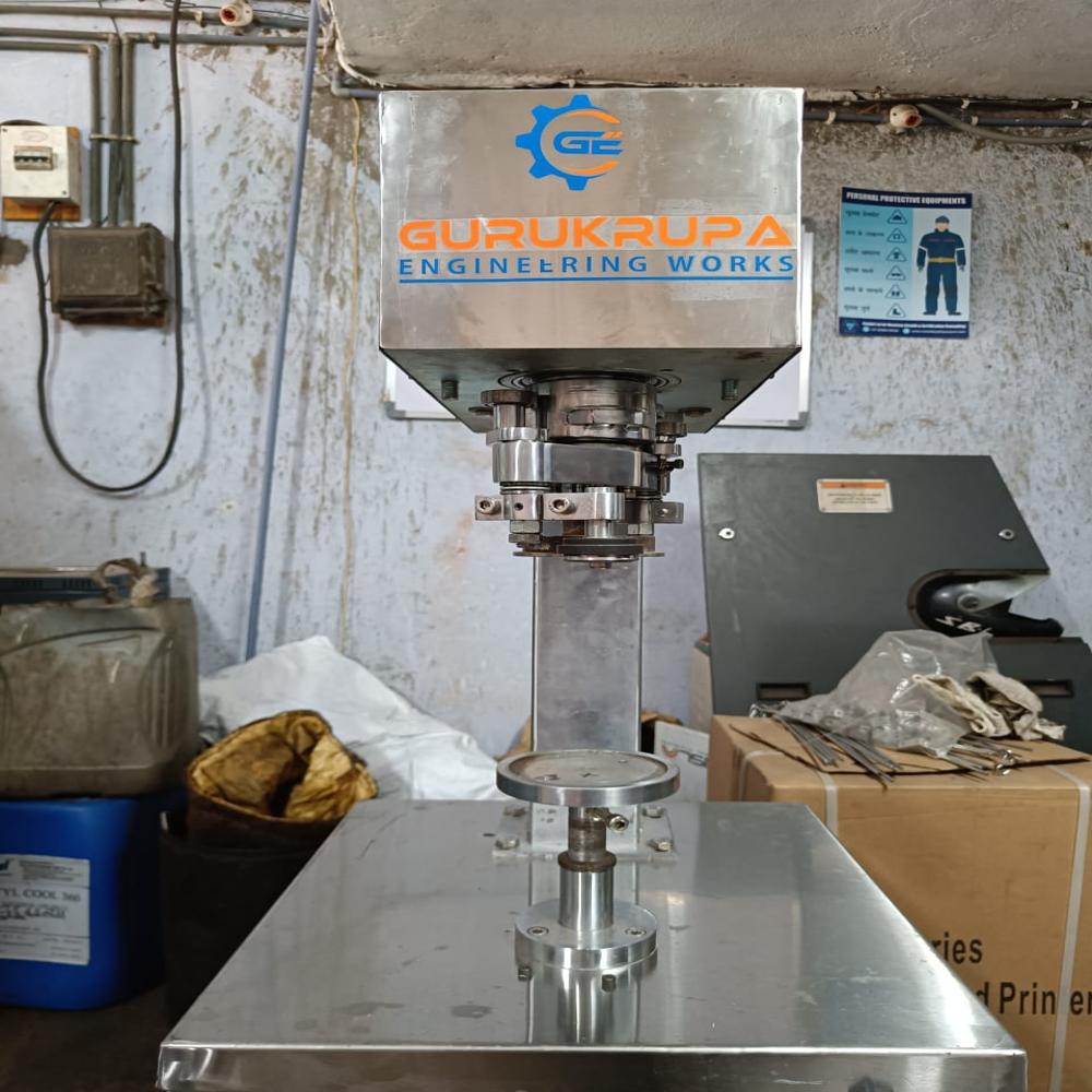 Semi Automatic Can Seaming Machine