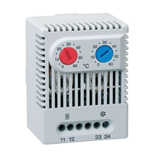 Dual Thermostat No & Nc - Color: White