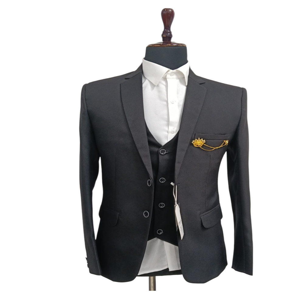 Affordable tailored mens 3-piece suits for wedding