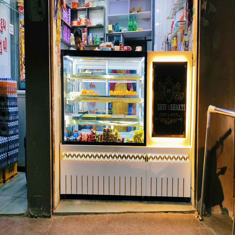 corian display counter