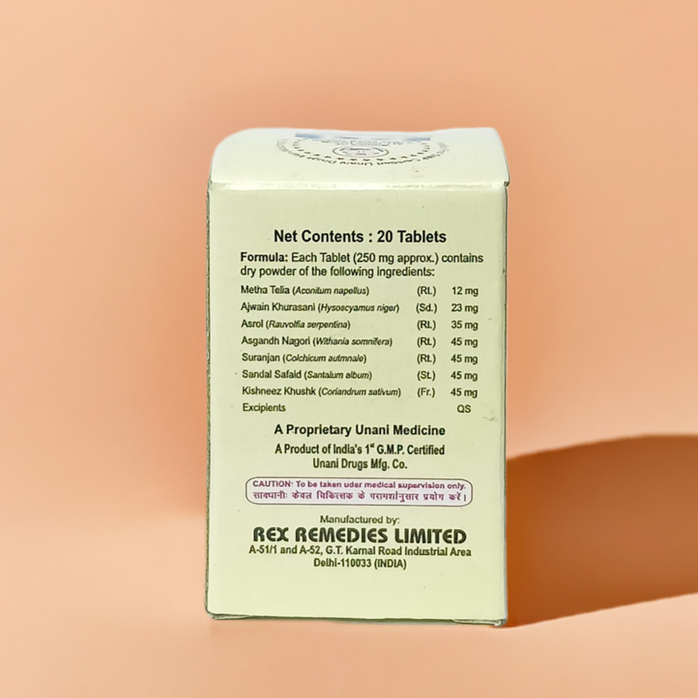 Rex Histonil 20 Tablets - Age Group: For Adults