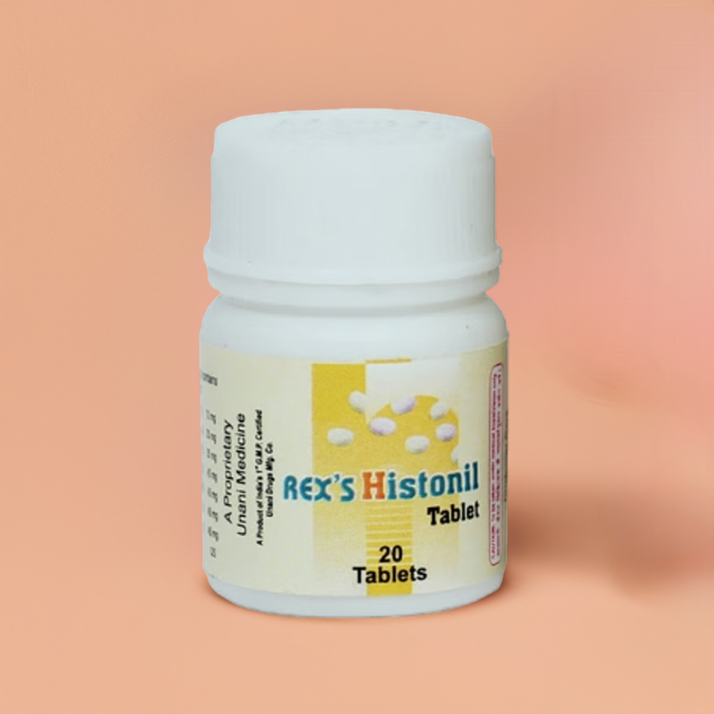 Rex Histonil 20 Tablets - Age Group: For Adults