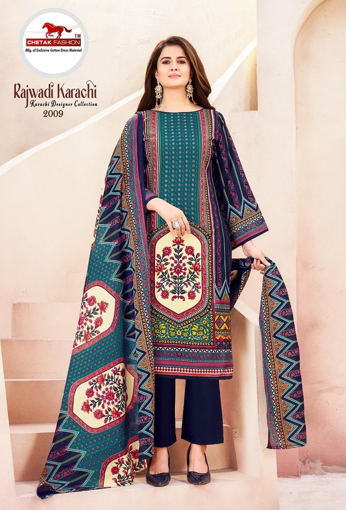 Chetak Rajwadi Karachi Vol-2  Karachi Dress Material