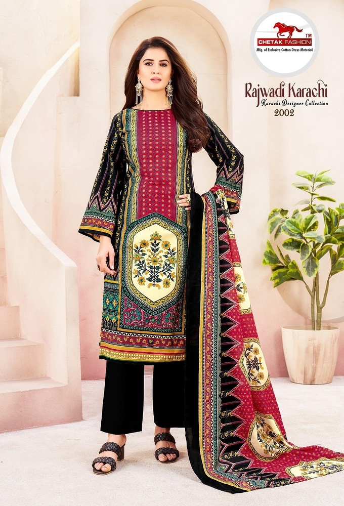 Chetak Rajwadi Karachi Vol-2  Karachi Dress Material
