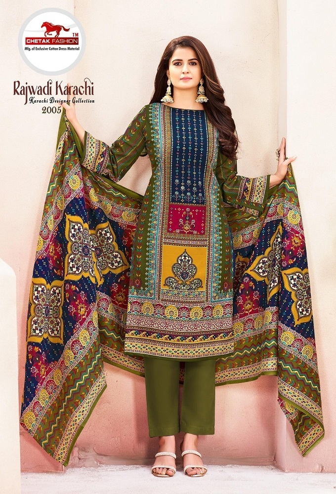Chetak Rajwadi Karachi Vol-2  Karachi Dress Material