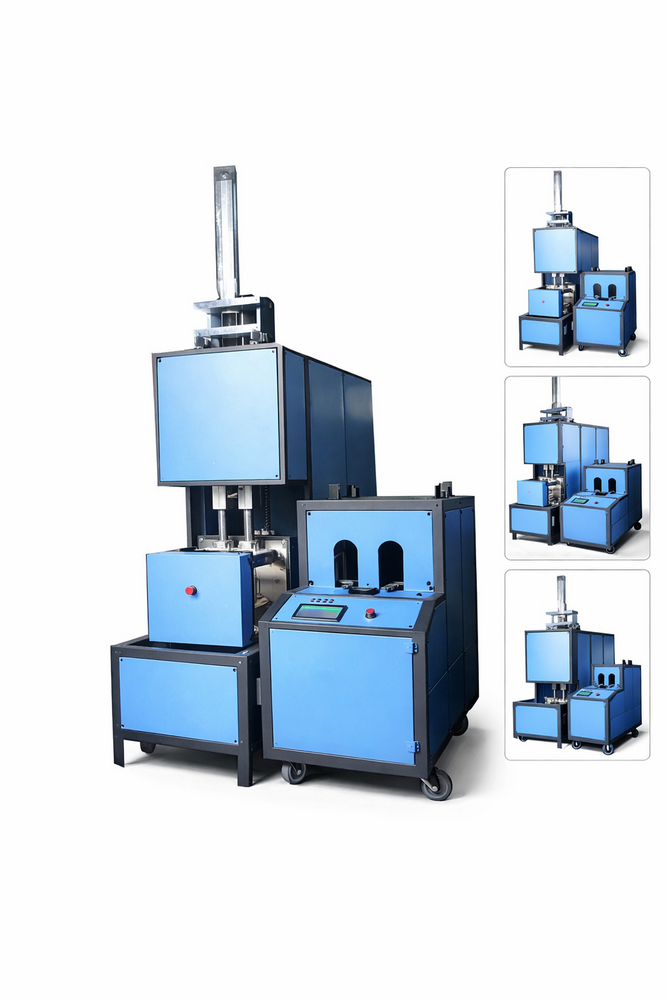 Ms Pet Bottle Making Machine - Mild Steel Heavy Duty Automatic Pet Bottle Manufacturing Equipment With Magnetic Technology