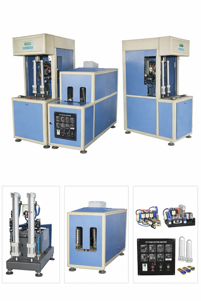 Water Bottle Making Machine - Plc Controlled, Electric Drive, Automatic Industrial Use, 220-440v