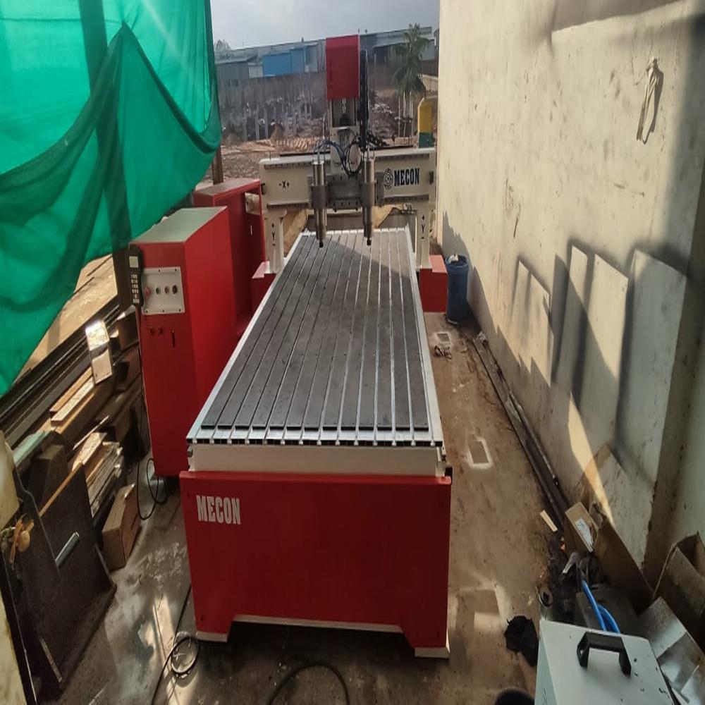 Dual Head CNC Wood Carving Machine