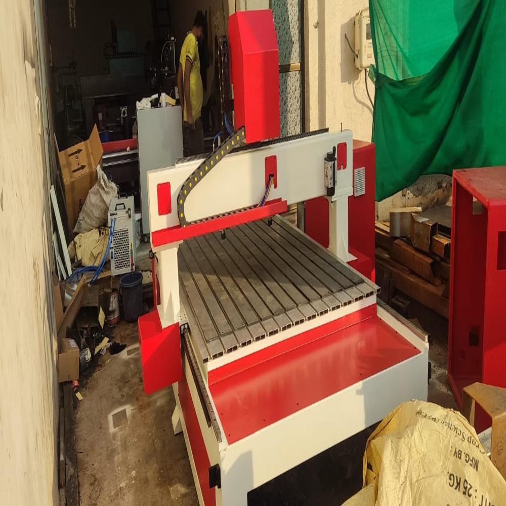 Dual Head CNC Wood Carving Machine