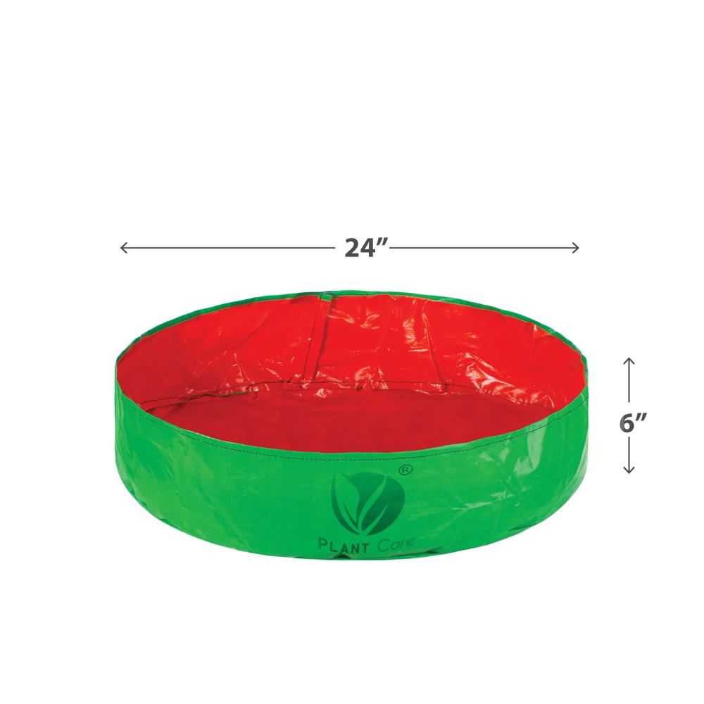 24X6 Inch Round HDPE Grow Bag
