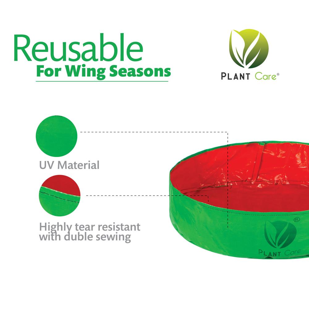 12X6 Inch Round HDPE Grow Bag