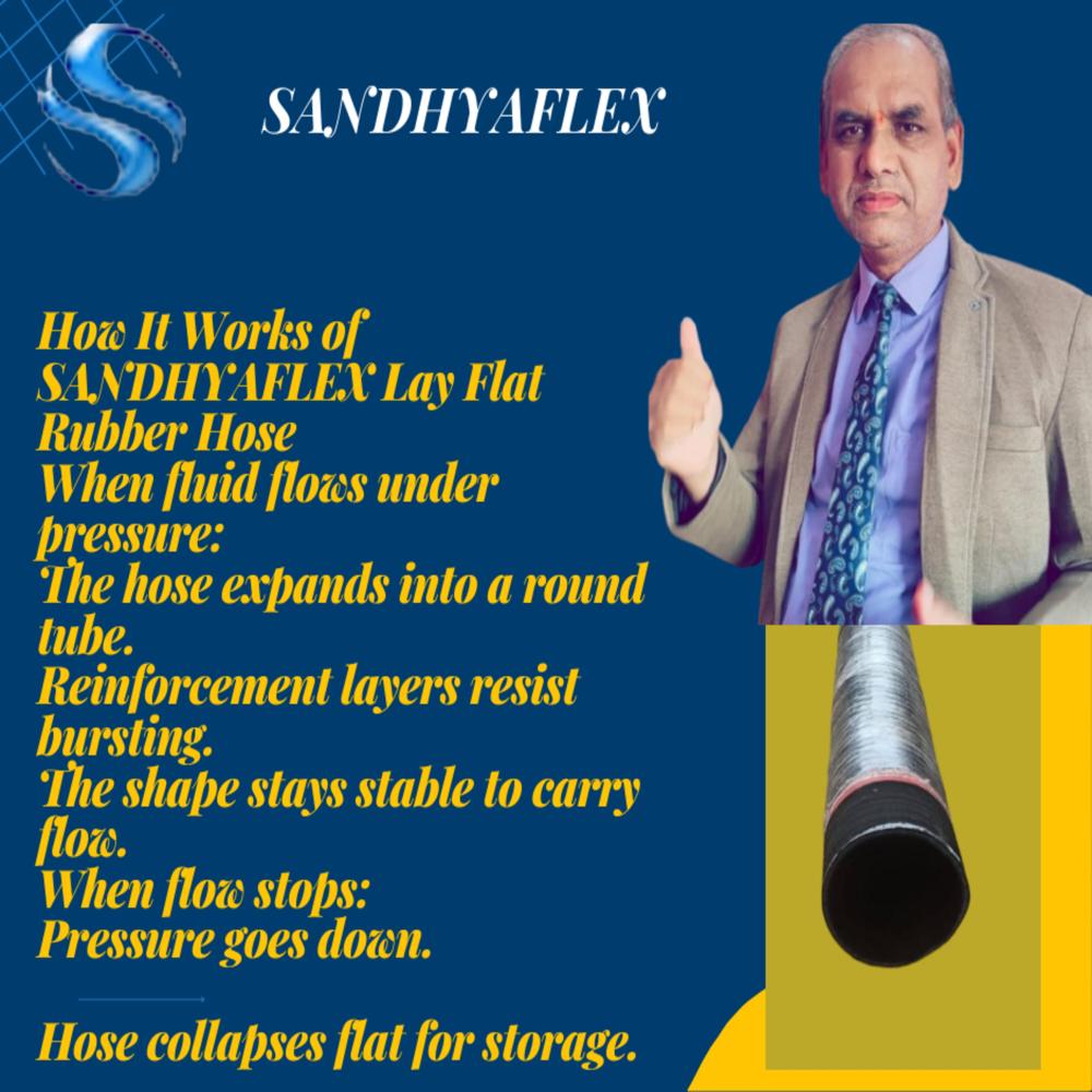 Lay Flat Rubber Hose
