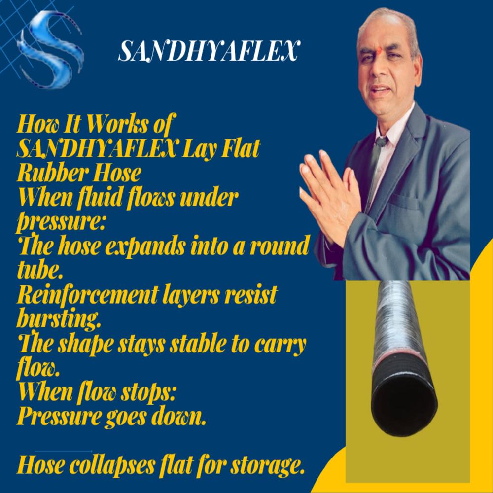 Lay Flat Rubber Hose
