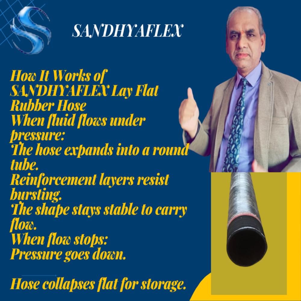 Lay Flat Rubber Hose