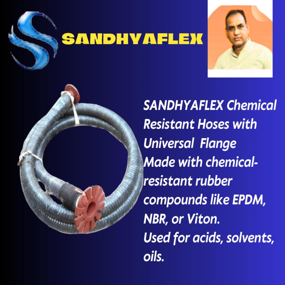 Rubber Hose with Universal Flange