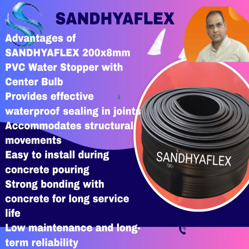 200x8mm PVC Water Stopper 