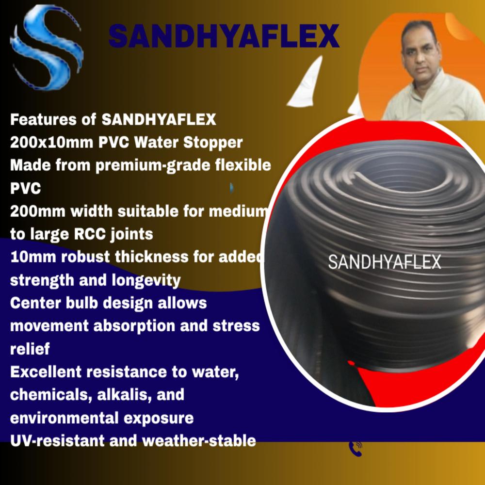 200x10mm PVC Water Stopper 