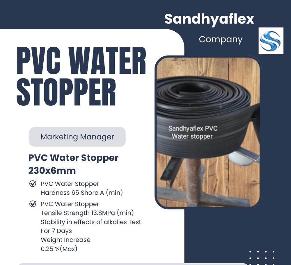 200x10mm PVC Water Stopper