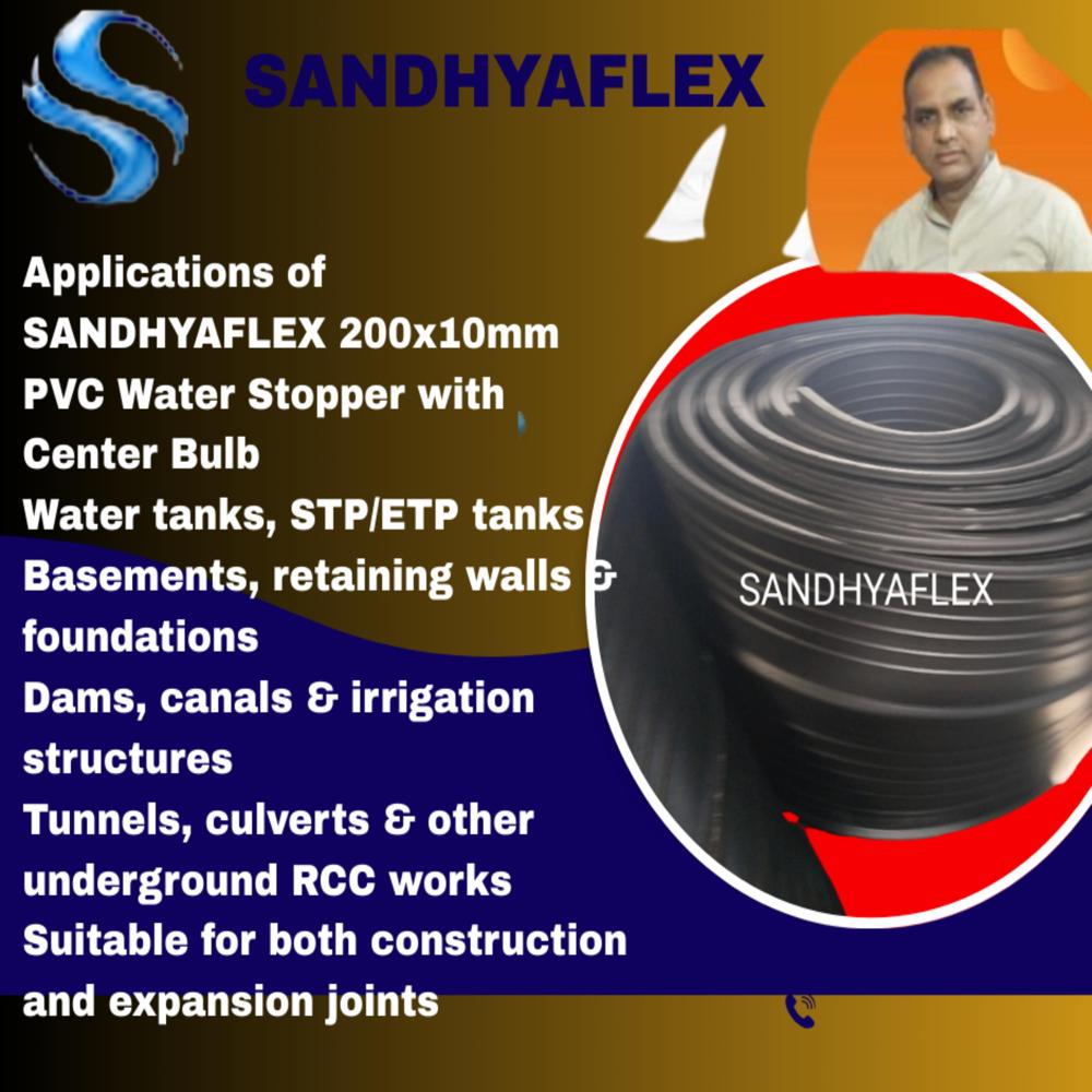 200x10mm PVC Water Stopper 