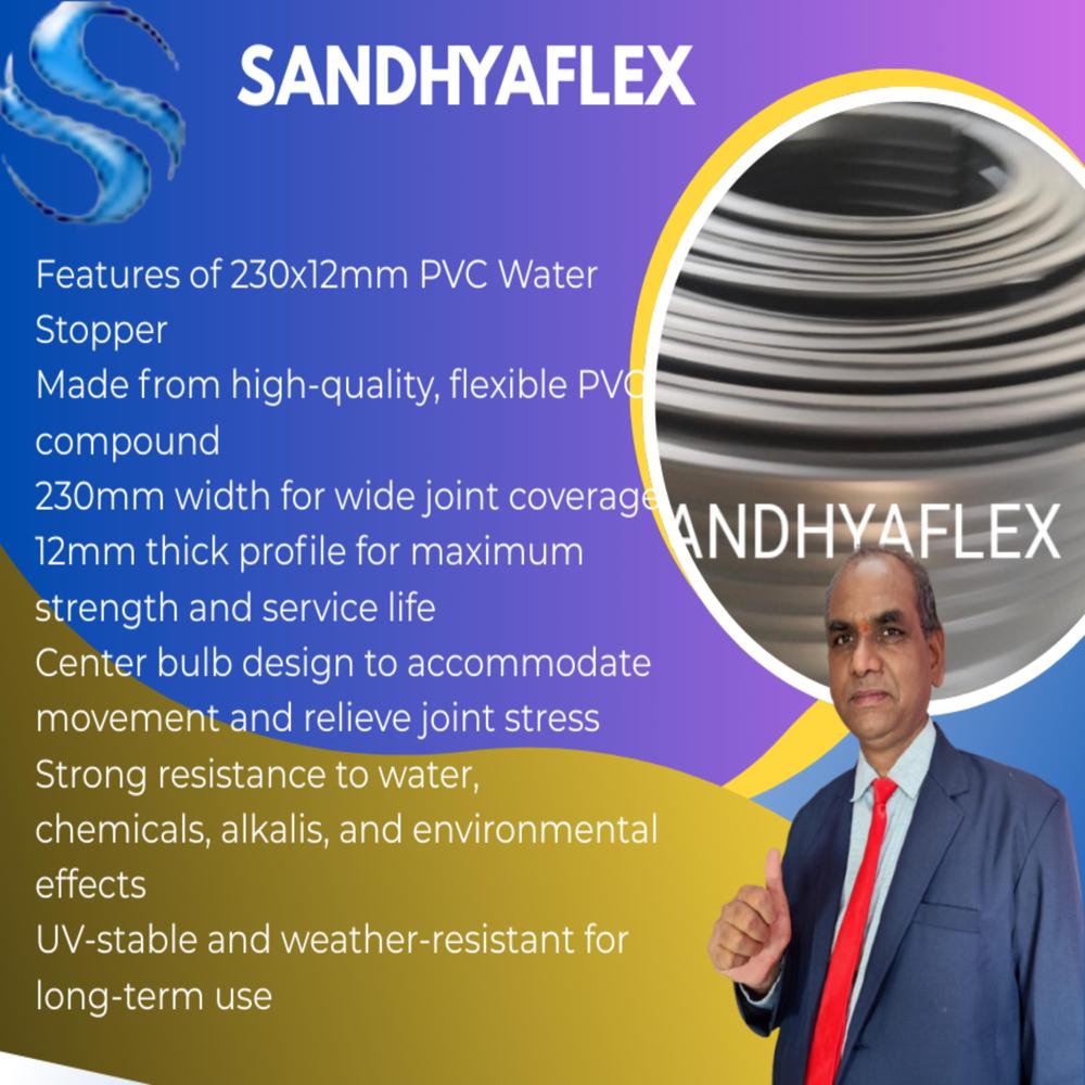 230x12mm PVC Water Stopper