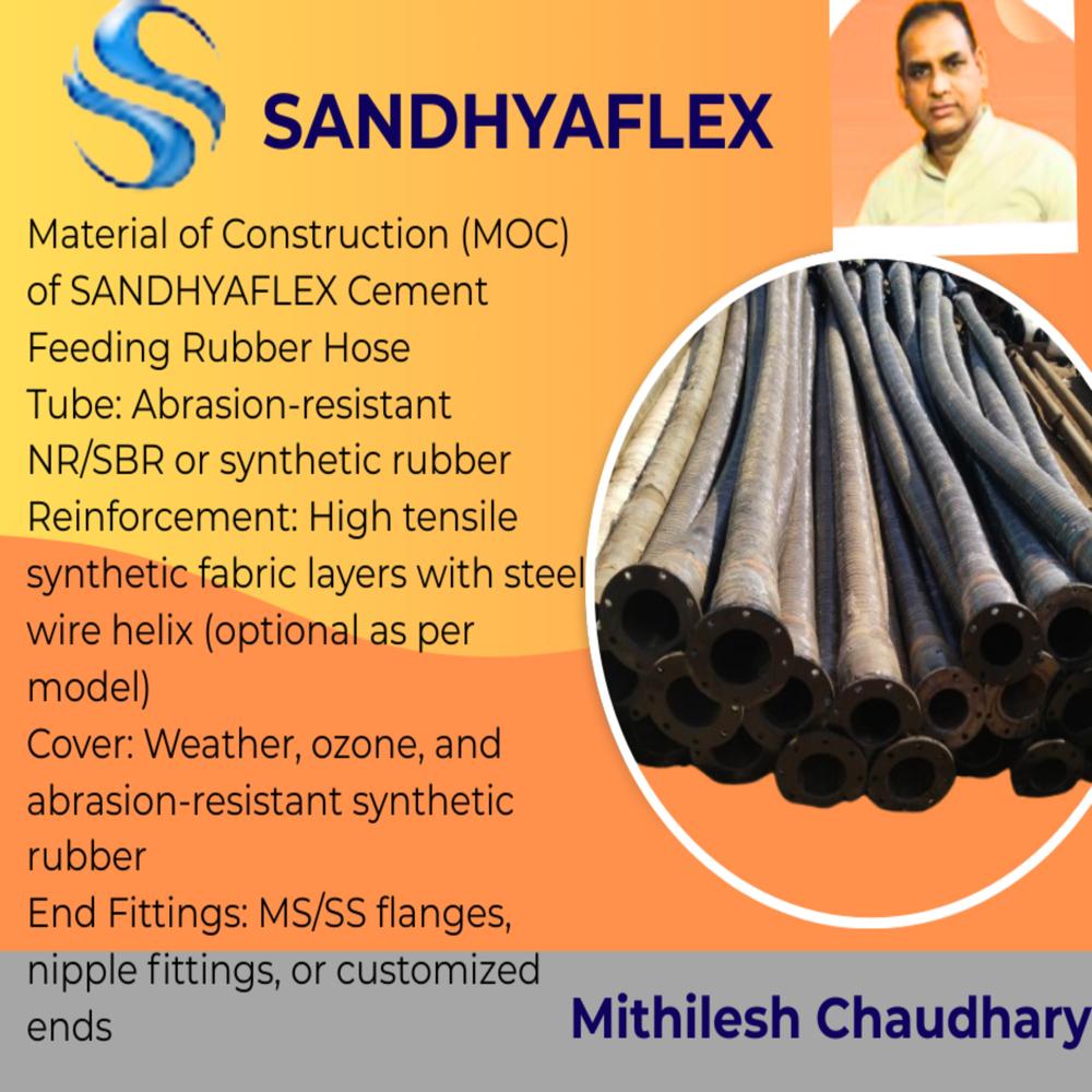 Cement Feeding Rubber Hose 