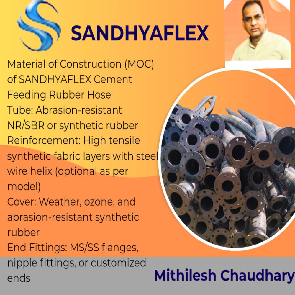 Cement Feeding Rubber Hose 