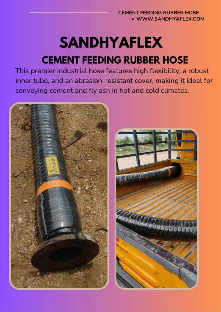 Cement Feeding Rubber Hose