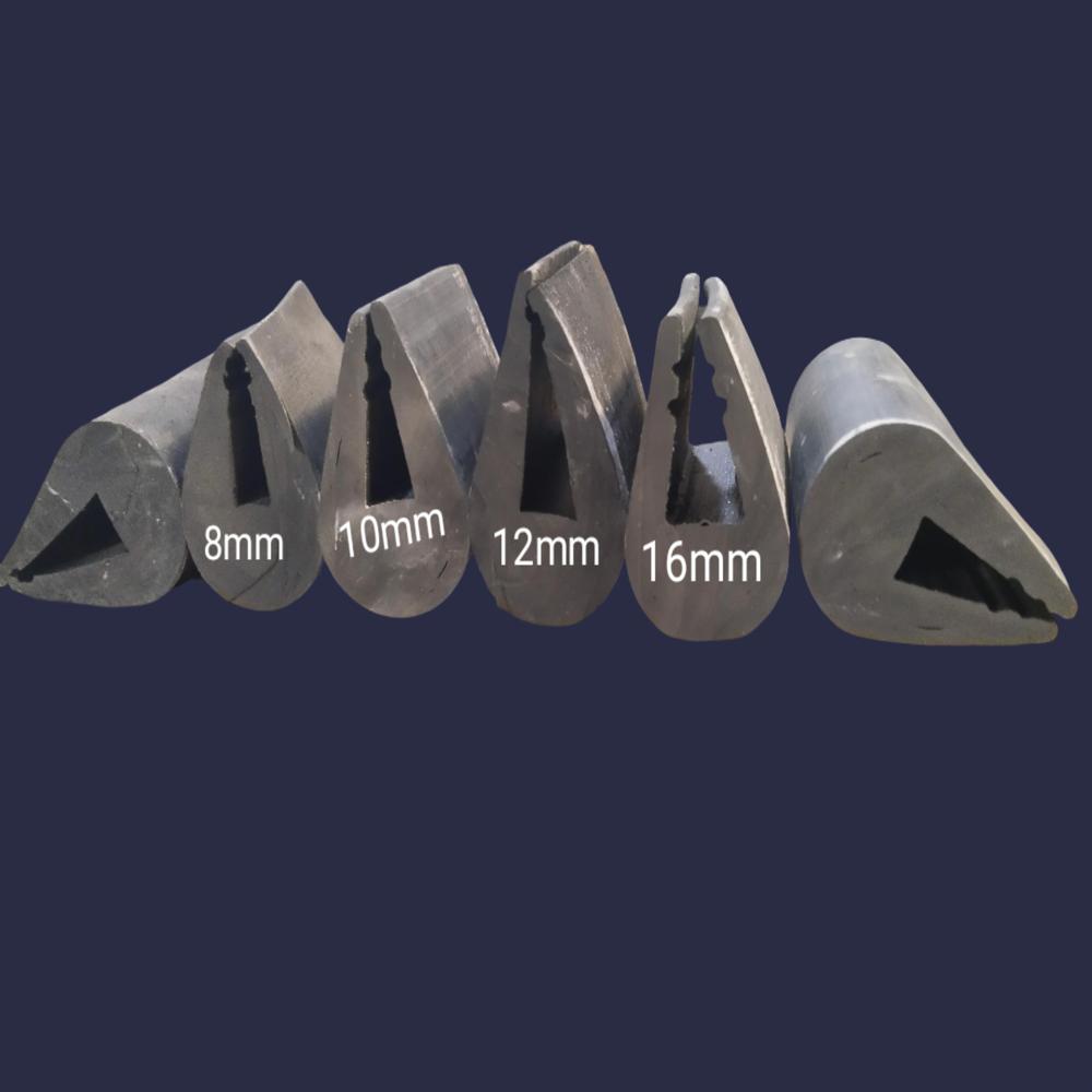 Vibrating Screen Rubber Beading - Bore Size: Custom