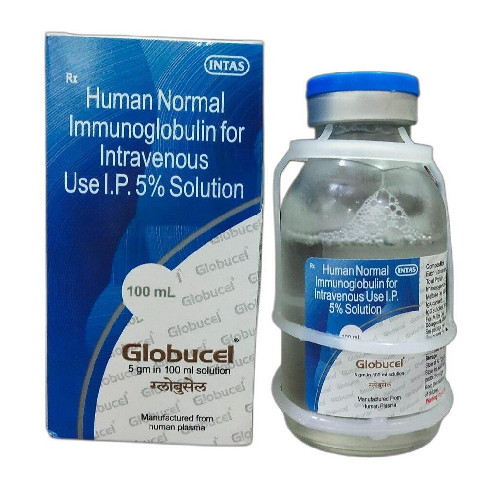 Globucel 5Gm Injection - Ingredients: Human Normal Immunoglobulin