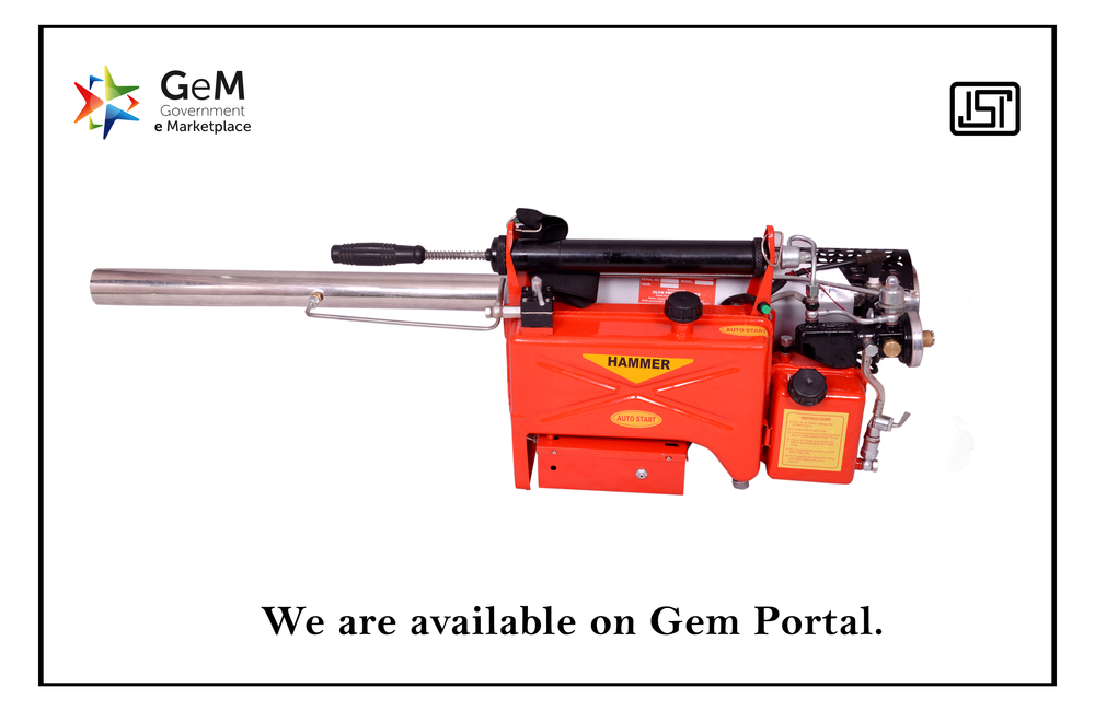 Heavy Duty Fog Machine - Finish: Plastic Coated