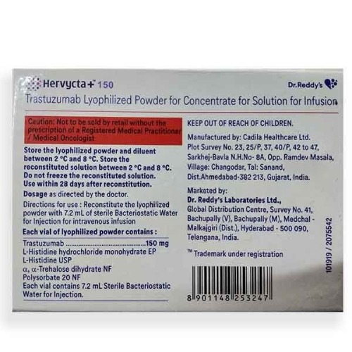 Hervycta 150 mg Injection