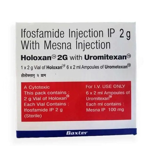 Holoxan with uromitexan 2 gm Injection