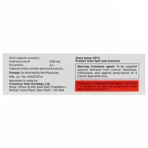 Hydab 500 Mg Capsule - Recommended For: Doctor