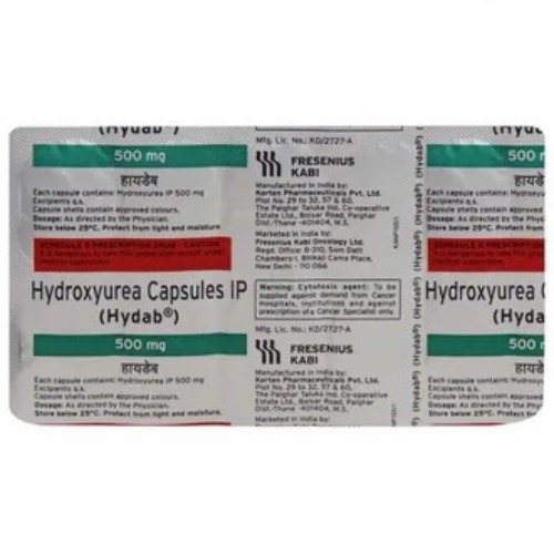 Hydab 500 Mg Capsule - Recommended For: Doctor