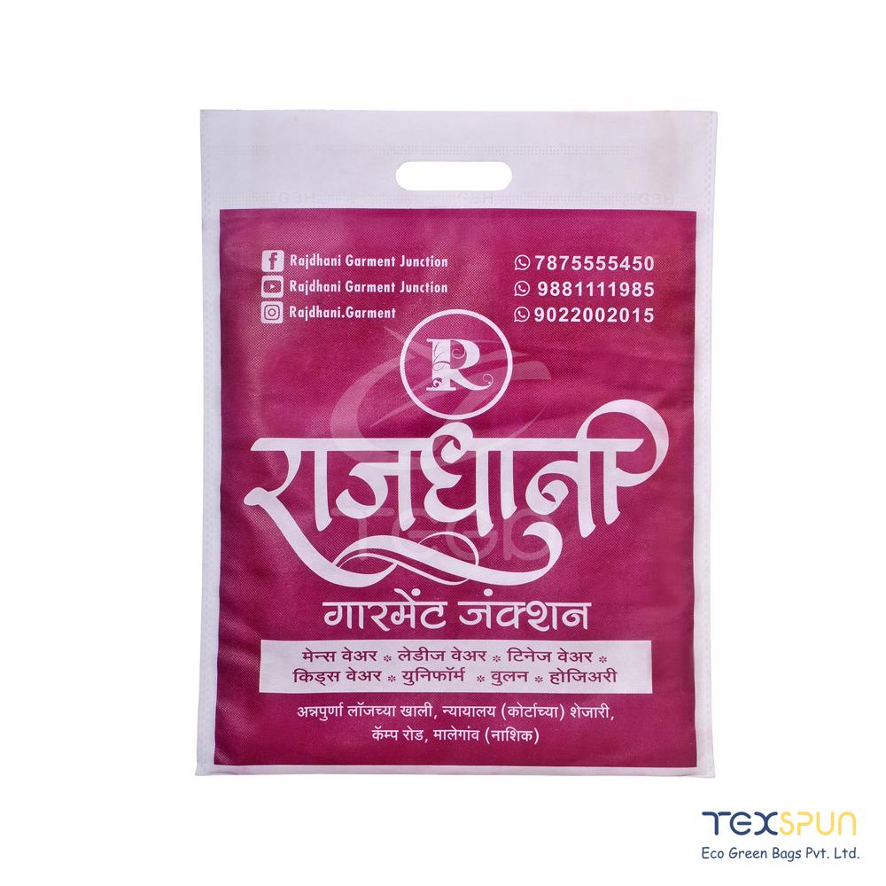 Printed Non Woven D Cut Bag