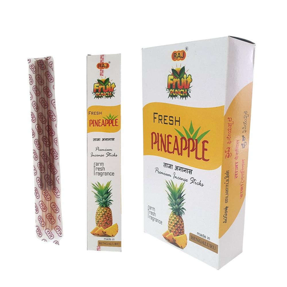 Fruit Punch Pineapple Incense Sticks - Burning Time: 30 Minutes