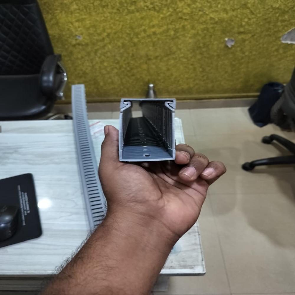 PVC channel and duct