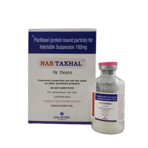 Paclitaxel For Injection Albumin Bound n Vial (100 Mg, 5 Ml)