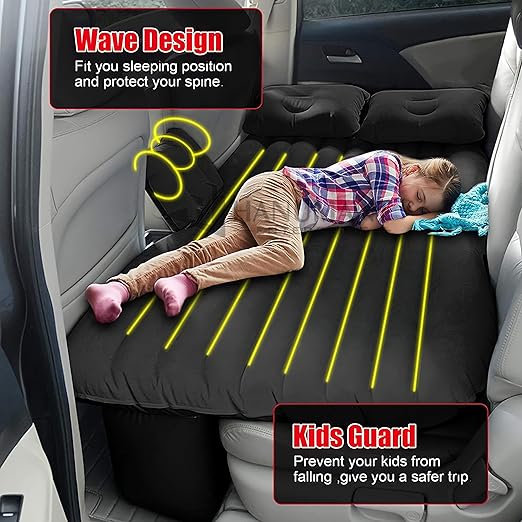Premium Car Inflatable Bed With Pump