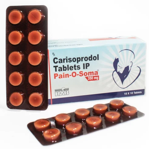 Pain-O-Soma Carisoprodol 350mg Tablet, Muscle Relaxant Tablets
